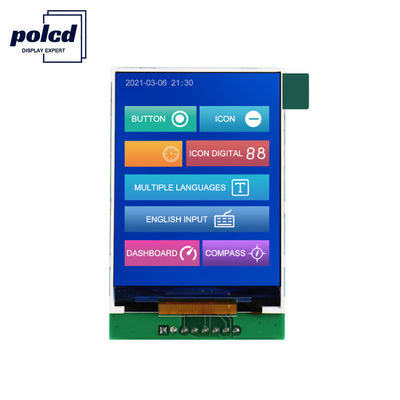 kualitas  Polcd RoHS Color 262K Lcd Tft 2.4 Inch ST7789V2 Tft Touch Panel pabrik