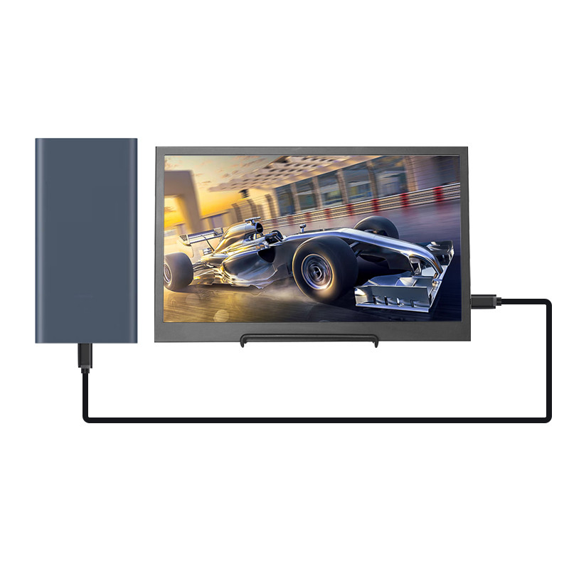 Polcd Industrial Gaming Monitor LCD Portabel Ultra Tipis 11,6 Inci Layar HD Penuh Warna