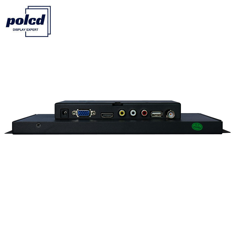Polcd Industrial 10 Inch Capacitive Touch Monitor VGA Computer LCD Display Open Frame