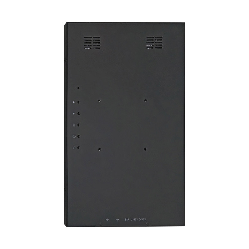 Polcd VGA HDMI Black Monitor LCD Portabel Resolusi Tampilan Layar LED Inci Kustom