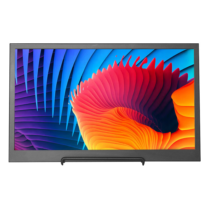 Polcd Super Tipis 15.6 Inch Layar 4k IPS Monitor Komputer LED 1080P Dengan Port Tipe C