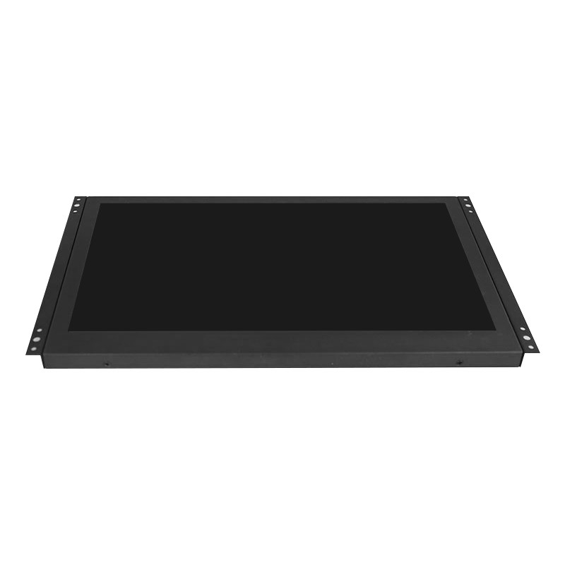 Polcd 13.3 Inch Metal Case Monitor LCD Industri Bingkai Terbuka Layar Sentuh VGA HDMI