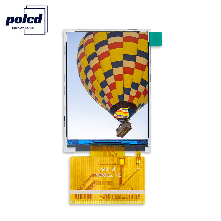 Polcd Full Color 2.8 Inch 240x320 Layar TFT Kecil Layar RGB IPS Semua Tampilan