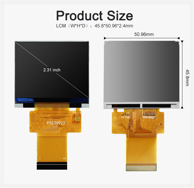 SPI ILI9342C Serial Port Dots Matrix Layar Sentuh Layar TFT 2.31 Inch IPS LCD 320x240