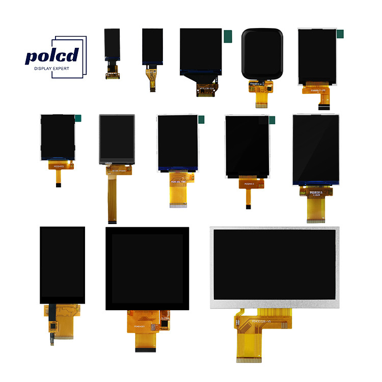 1.69 2.2 2.4 3.5 4 4.3 Inch Layar LCD Kecil LCM TFT Panel IPS RGB SPI Penuh Warna