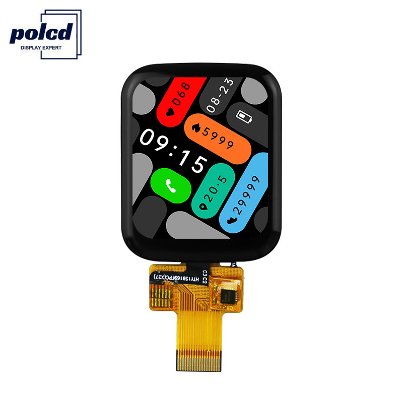 Polcd 1.69 Inch 240x240 Ips Lcd ST7789V Layar Sentuh Lcd Kecil 4 Baris SPI