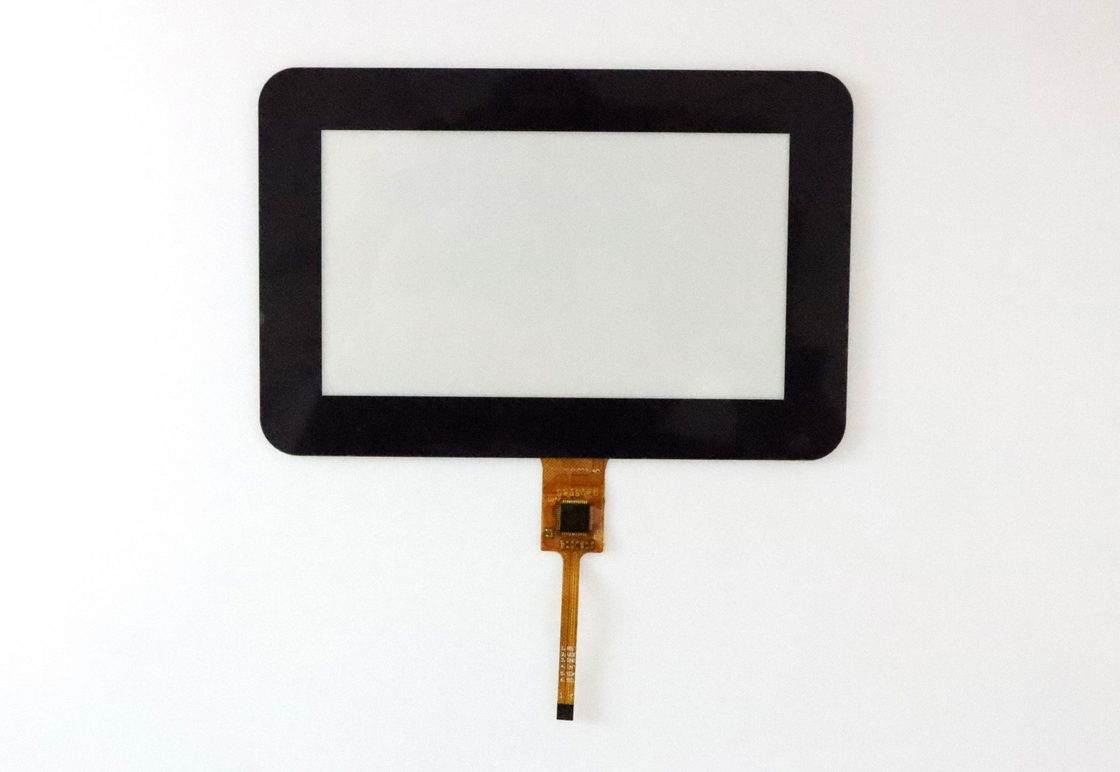 IIC Polcd Lcd Touch Panel Custom 4.3 Inch Square Sensitivitas Tinggi G+G Ctp