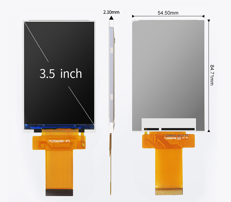Ili9488 Tft Touch Screen Polcd 3.5 Inch Lcd Module 320x480 Ips View Angle Rgb Interface