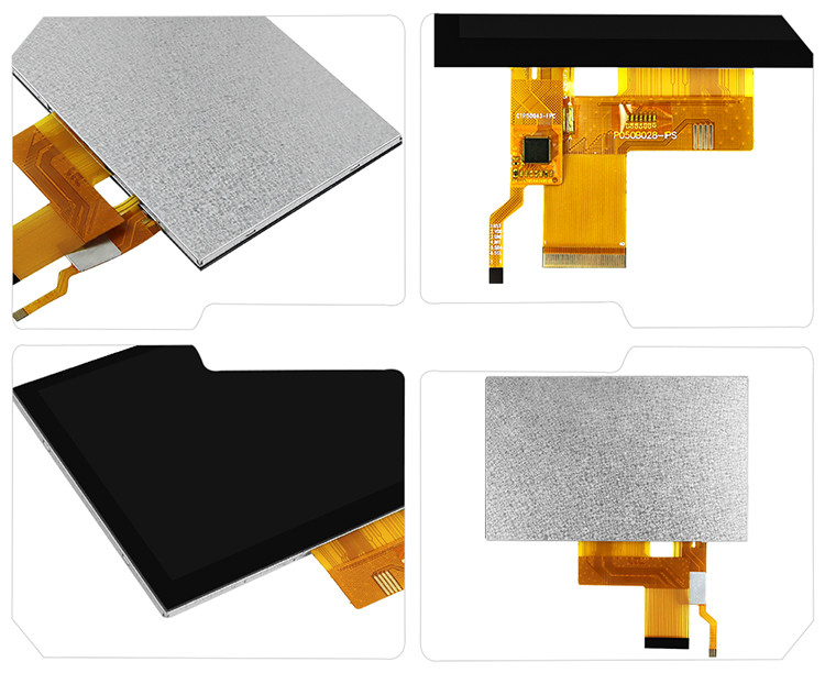 5 Inch Ips Tft Lcd Display Transmissive Screen 24 Bit RGB Interface 800*480 Tampilan