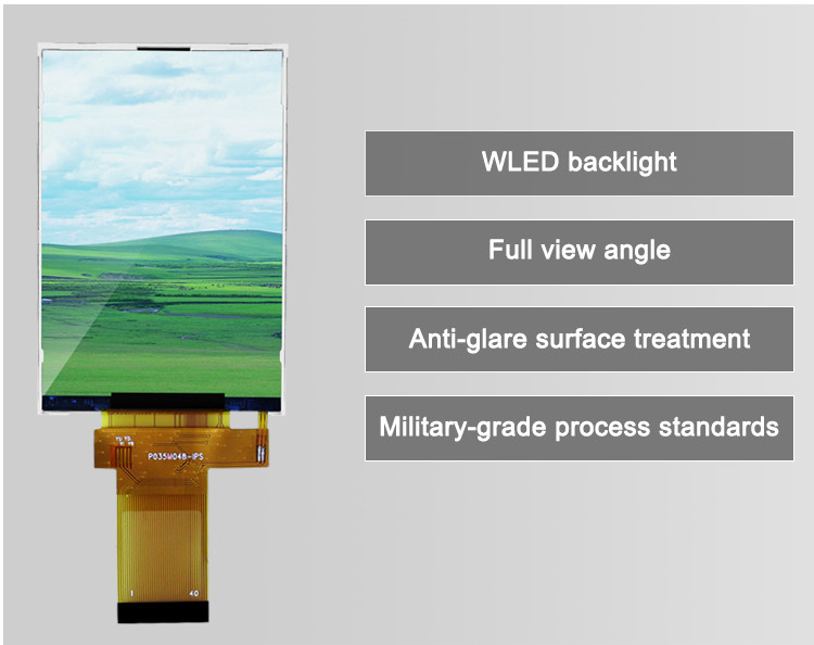 320x480 3,5 Inch Tft Lcd Display 18 Bit Parallel Rgb Interface Ukuran Kecil