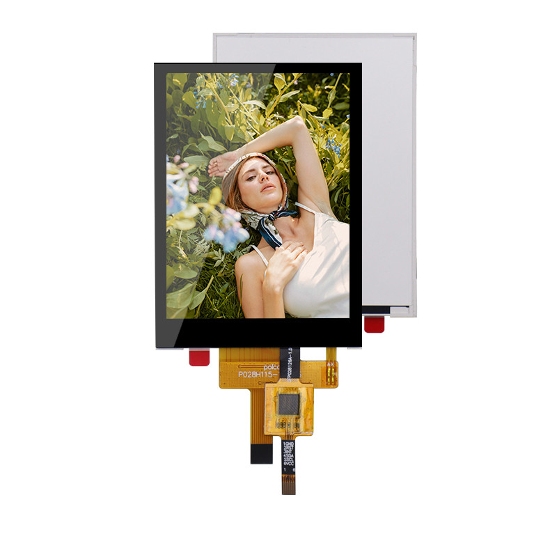 2.8 inci RGB Tft Lcd Module 240x320 4 Wire Resistive Touch atau Capacitive Touch Screen