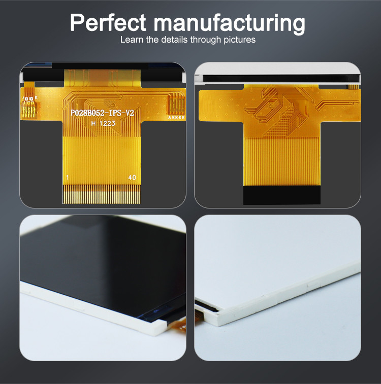 Polcd MCU 9 BIT 2.8 Inch Lcd Tft Display 240X320 Layar Warna Tft Komersial