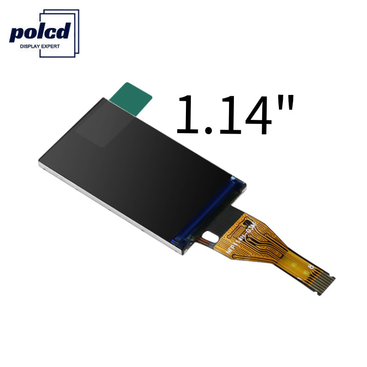 Polcd 1,14 Inch 550 nit Kecerahan IPS Screen St7789v 135X240 Tft Color Display