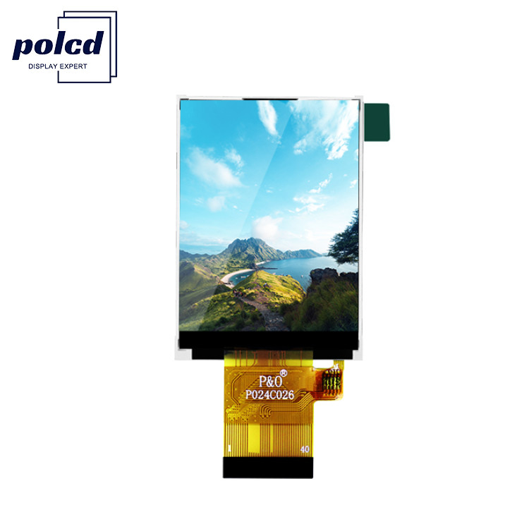 Polcd ST7789V Layar Tft 2,4 Inci 12 0'CLOCK 240x320 tft Layar Panel lcd