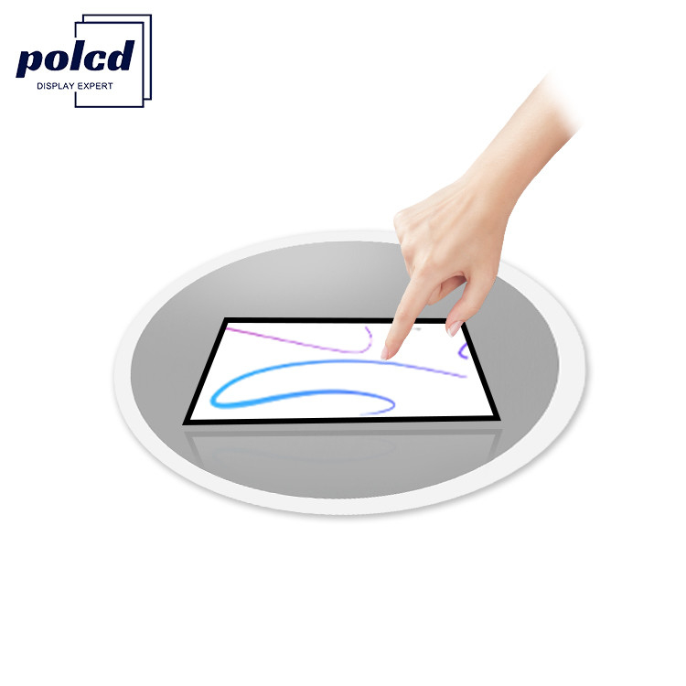 Polcd 8 inci Multitouch Mirror Glass Display Industrial Display Display Capacitive LCD Touch Screen Panel