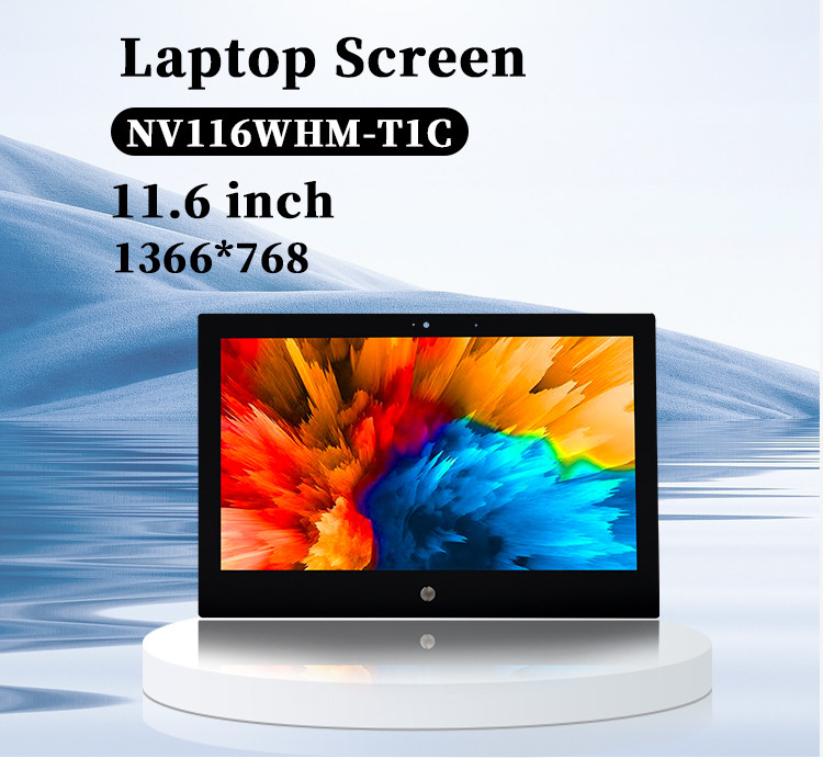 11.6 inci 1366x768 NV116WHM-T1C Penggantian Laptop Layar sentuh 60Hz Warna IPS TFT LCD