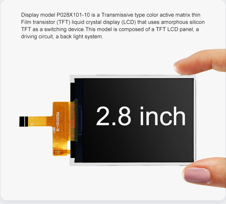 Polcd ST7789V 2.8 Inch Layar Ips 12 0'CLOCK TFT LCD Modul ISO9001