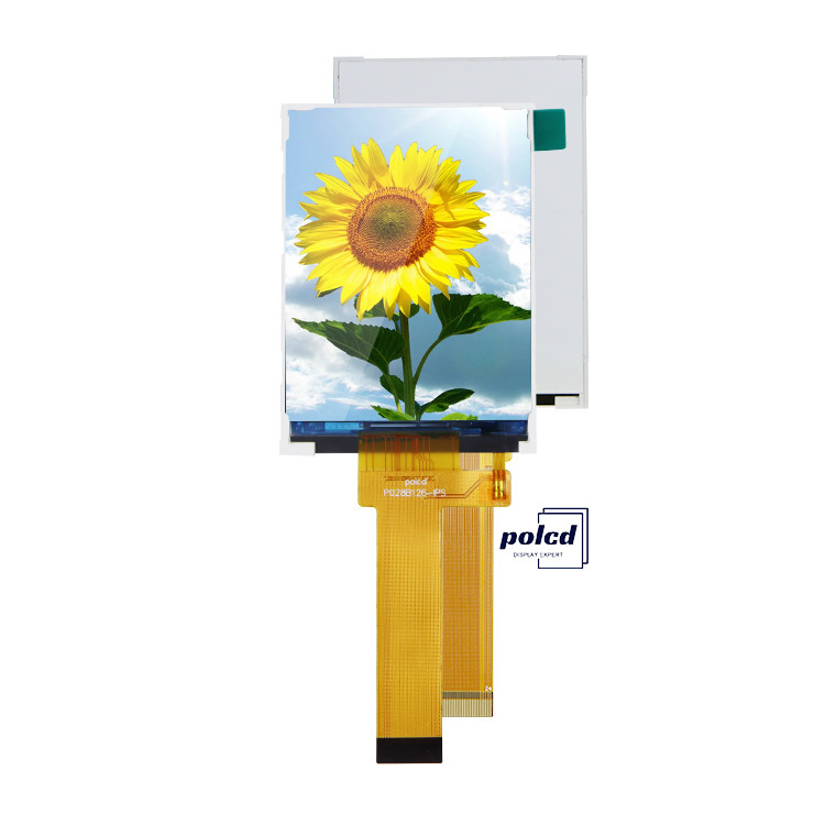 Polcd 2.8 Inch LCM Display IPS Screen 240x320 Resolusi MCU 8bit interface 24pin TFT LCD Module