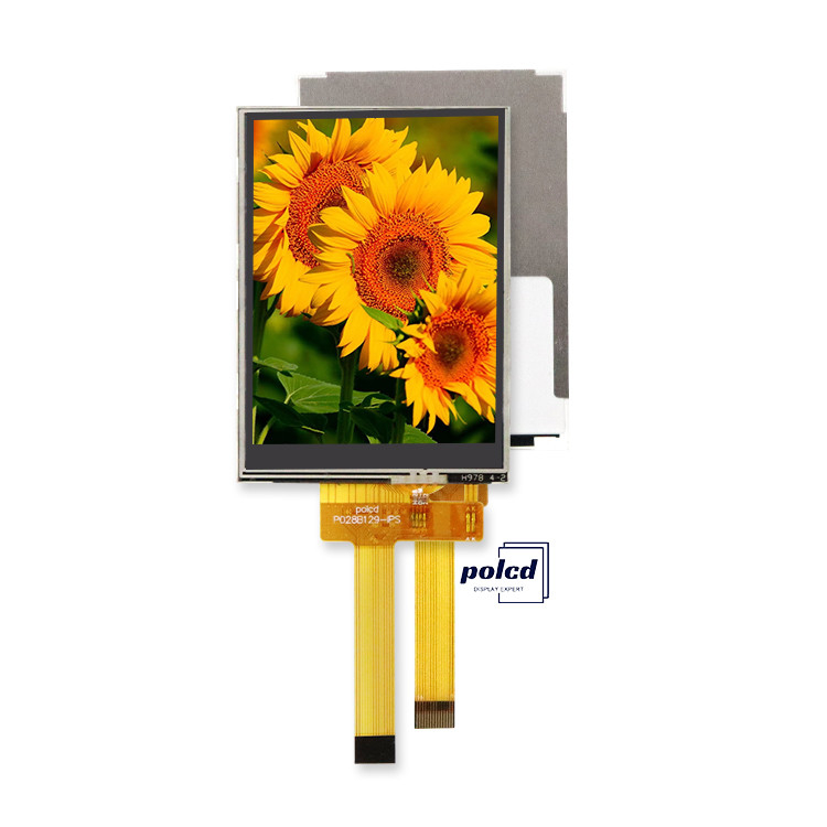 Polcd 2.8 Inch TFT LCM Qvga 240x320 14pin RTP Resistive Touch ST7789V 2.8 
