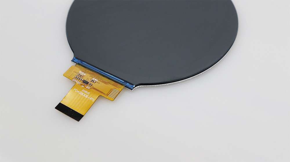 Polcd 4' 'LCD Modul 720*720 ST7703 IPS 300 Kecerahan MIPI Lingkaran 4 inci Round TFT Display Panel
