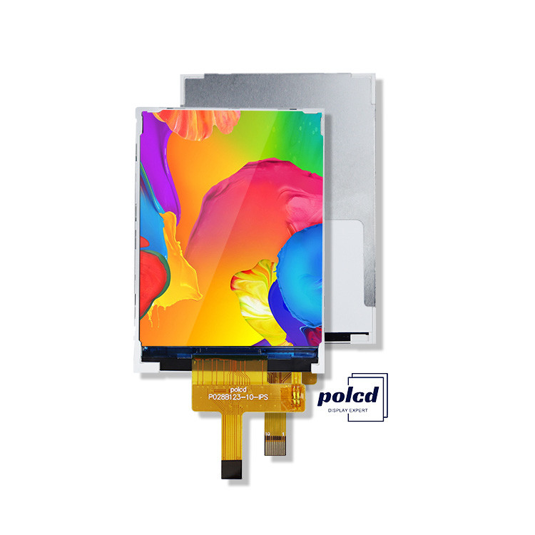 Polcd LCD kecil 2.8 '' 240x320 Industrial IPS Color Screen Full View 2.8 inci Parallel Port TFT LCD