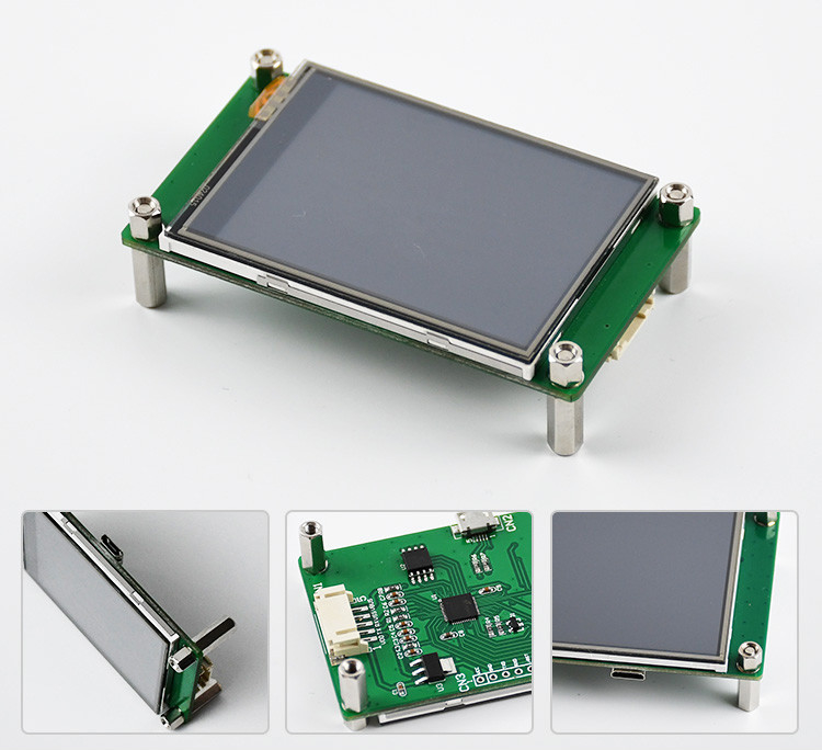 Polcd 2.4 inci TFT LCD Resistive Touch Screen Module 240*320 SPI Serial Port Display untuk arduino