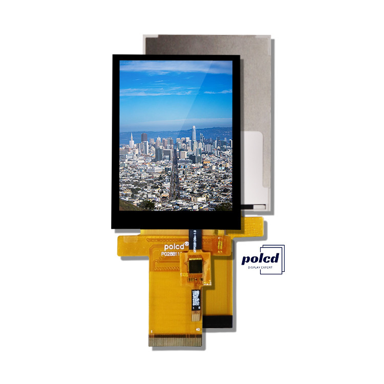 Polcd 2,8 inci 480*640 Resolusi RGB antarmuka Touch Panel ST7701S LCD TFT Display Module