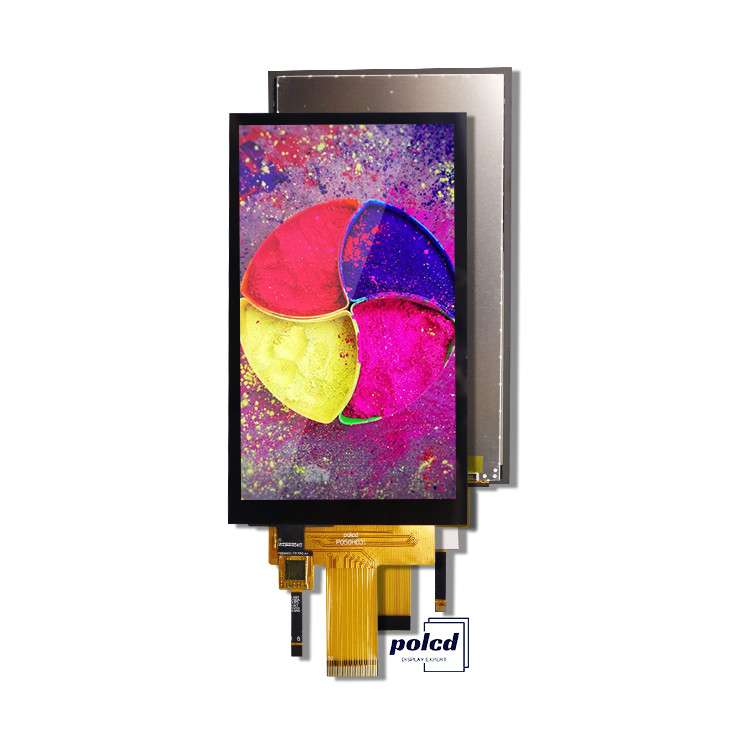 Polcd 5 Inci LCD Sentuh Industri IPS Sudut Pandang Lebar ST7703 ic 5 Inci 720x1280 Panel LCD TFT