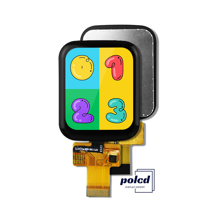 Polcd 1,69 Inch 240x280 Capacitive Touch Panel Full View Angle LCD Module Untuk Jam Pintar