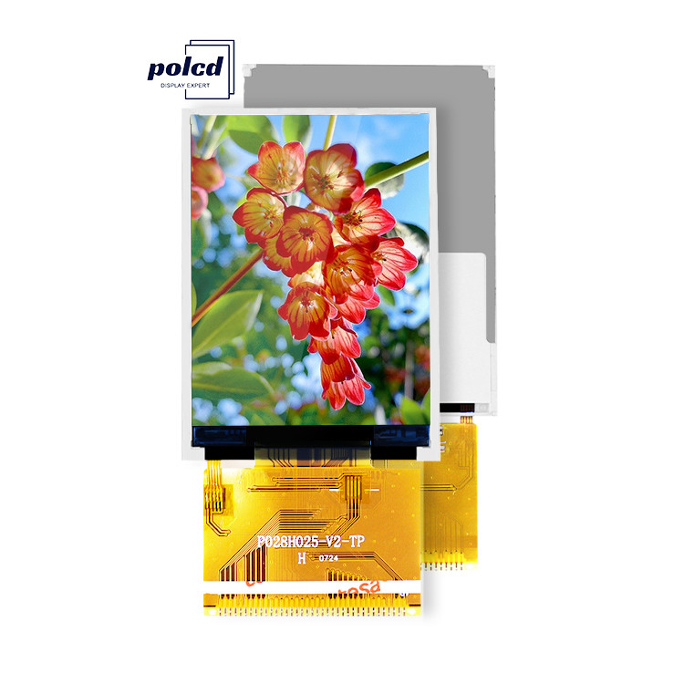 Polcd 300 Brightness 240X320 2.8 Inch Lcd Tft Display Layar LCD Medis ILI9341V