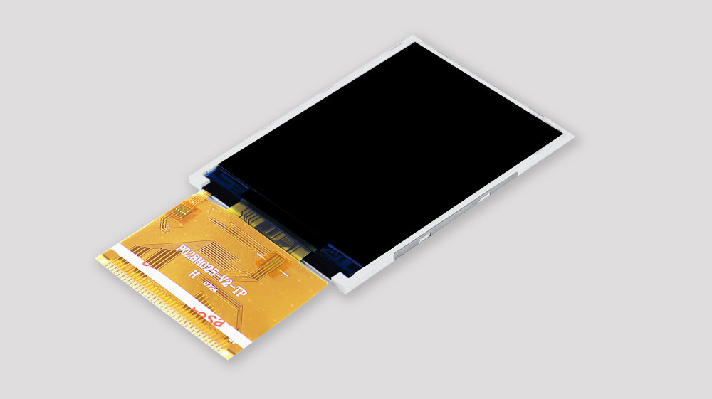 Layar TFT HD Polcd RoHS 2,8 Inci 8080 MCU Layar Lcd 16 Bit Tft