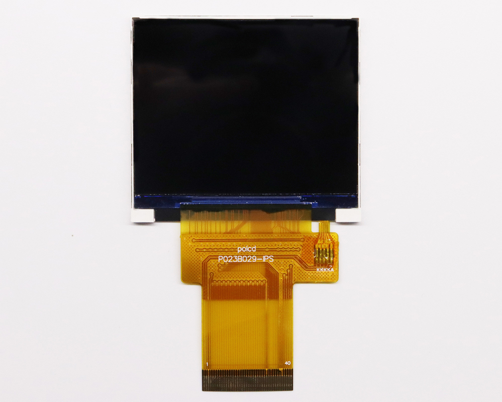 Polcd Kecil 2.3 inci 480x360 Resolusi Tinggi RGB Warna IPS Sudut Penampakan Landscape TFT LCD Screen