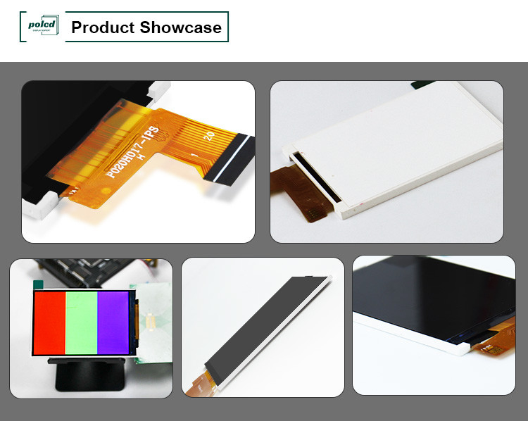 Polcd MCU 8 BIT Layar Tft 2 Inci Layar LCD IPS TFT 30.6mm