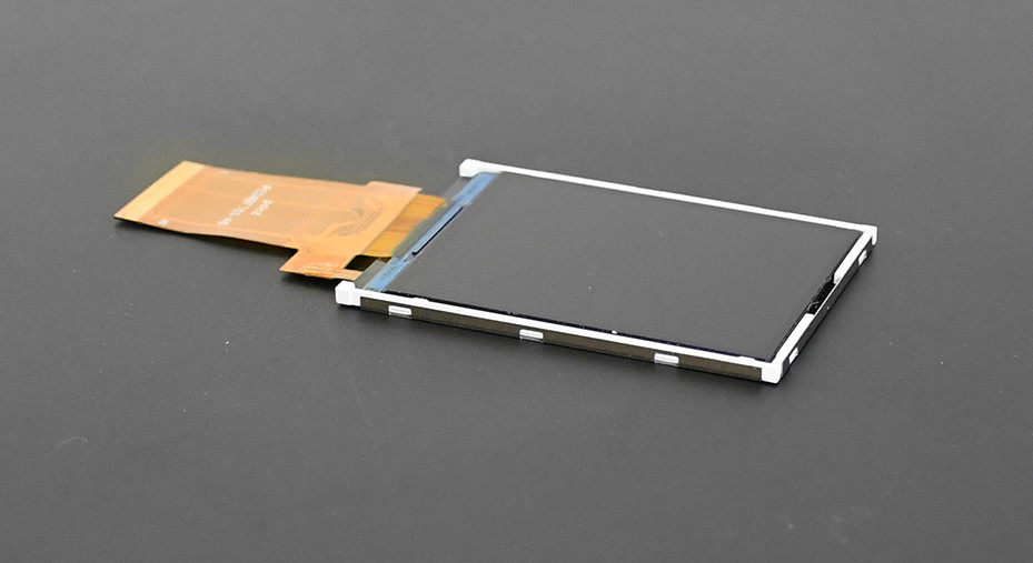 Polcd 2.4 inci LCM Modul Transflektif SPI MCU Pengelasan 20pin Resolusi 240x320 TFT LCD Screen