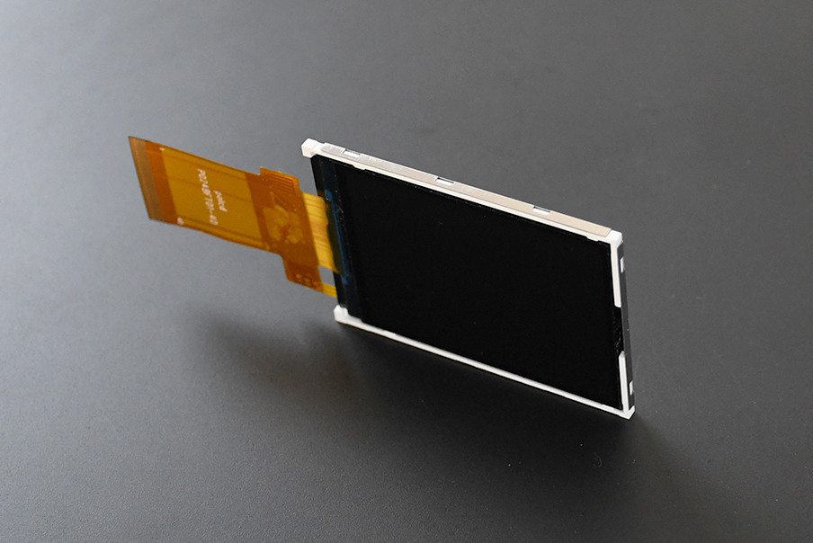 Polcd 2.4 inci LCM Modul Transflektif SPI MCU Pengelasan 20pin Resolusi 240x320 TFT LCD Screen