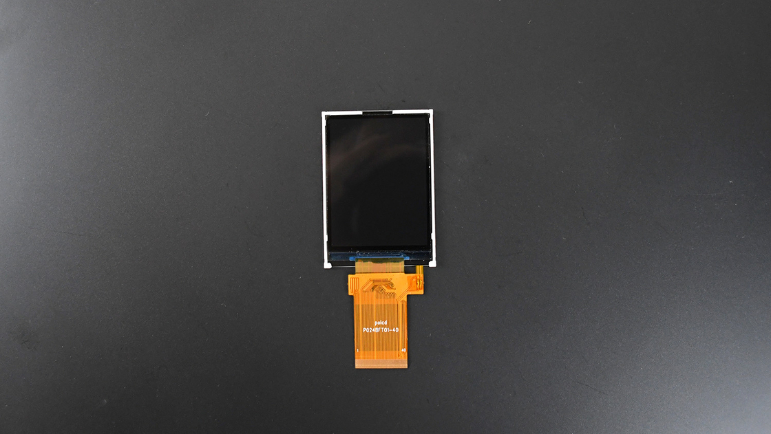 Polcd 2.4 inci LCM Modul Transflektif SPI MCU Pengelasan 20pin Resolusi 240x320 TFT LCD Screen