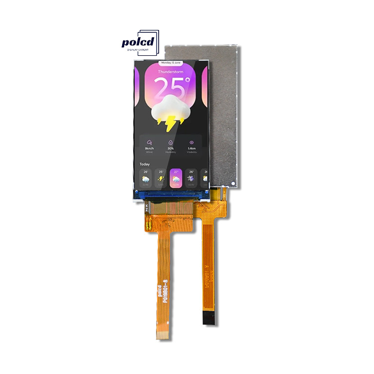 Polcd Ukuran kecil 1,9 inci LCD Display 170*320 Transmissive IPS TFT LCD Module Screen