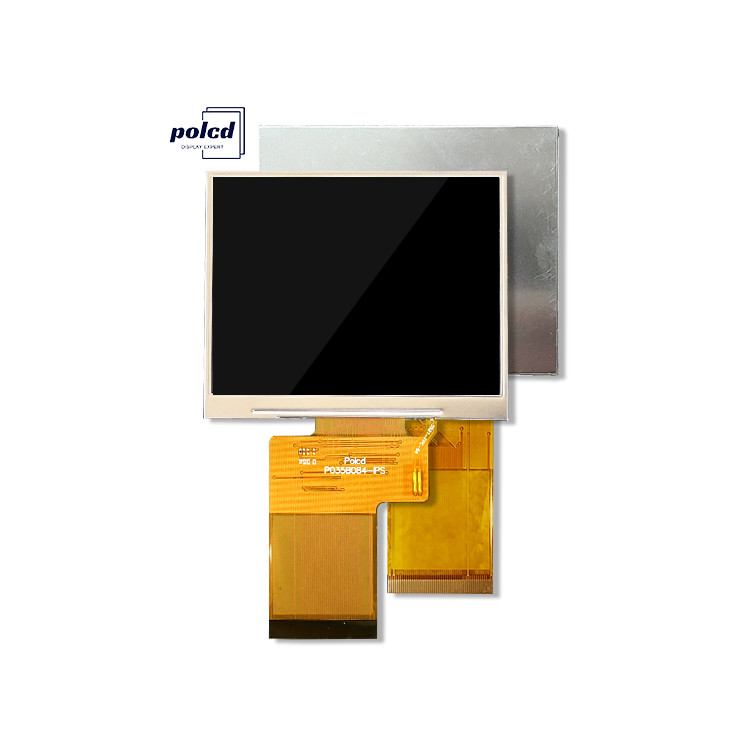 Polcd Modul Tampilan LCD TFT 3,5 Inci Antarmuka RGB SPI 320X240 Modul LCD Persegi Berwarna-warni