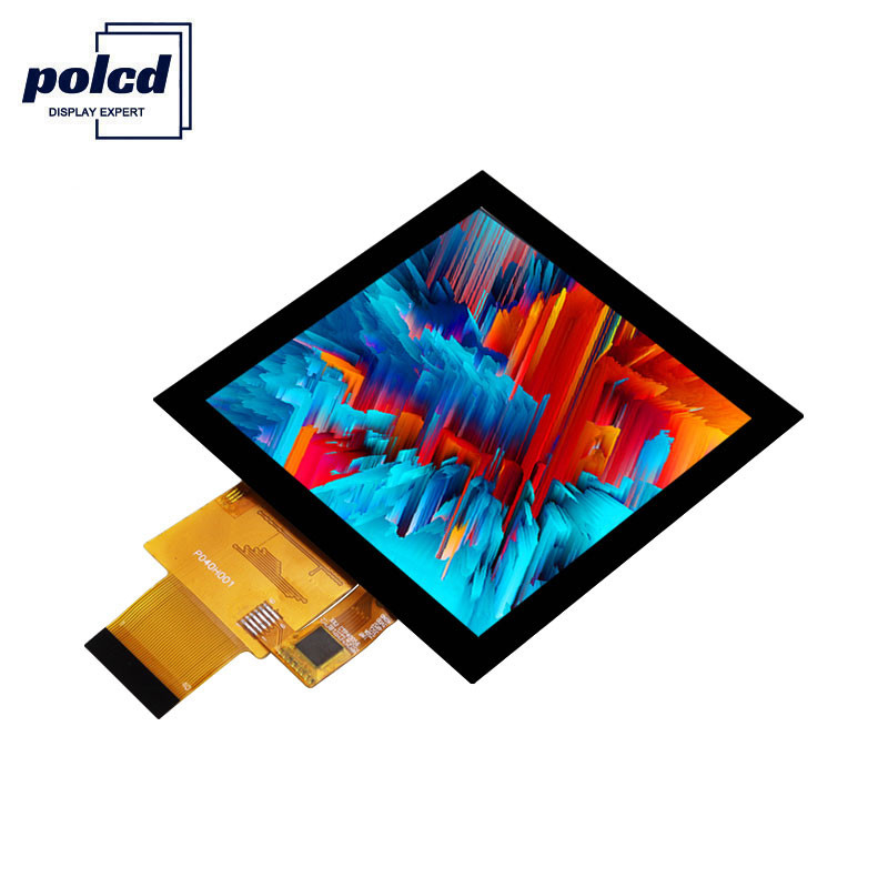 Polcd 4 inci Lcd Panel 480*480 IPS LCD Display Kecerahan Tinggi RGB Interface TFT LCD Module