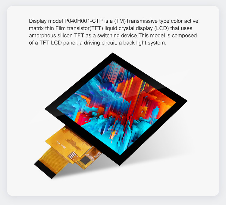 Polcd 3.97 Inch 4 