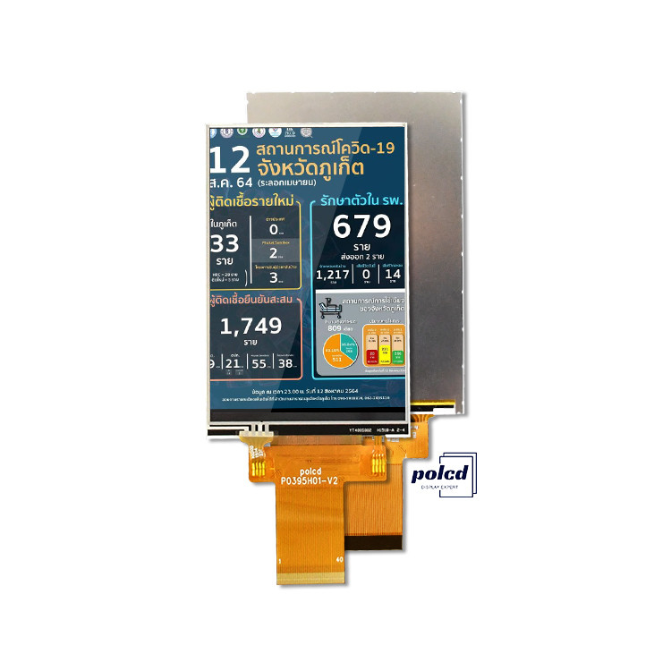 Polcd 3,95 inci 4 