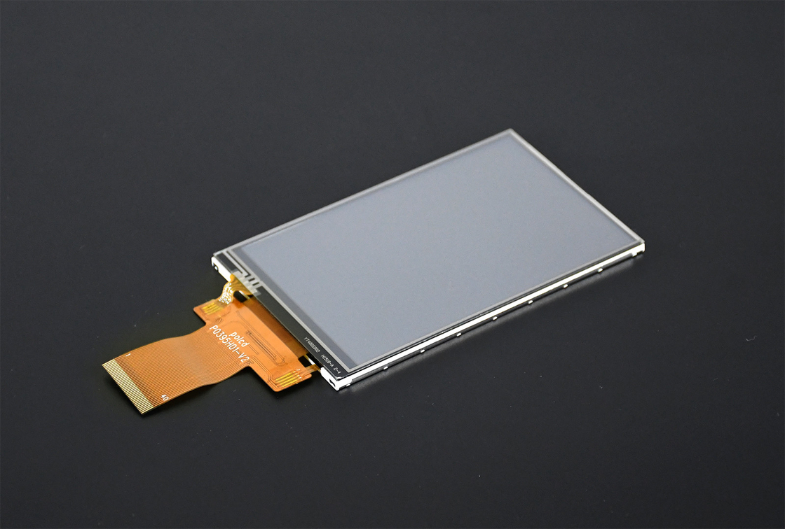Polcd Custom 3.95 inci 320x480 Ips Tft Lcd RGB interface Modul Tampilan Kristal Cair dengan Sentuh