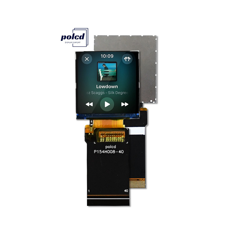 Polcd 1.54 Inch IPS TN Micro TFT LCD Module dengan LED Backlight 240x240 ST7789T3 Driver IC LCD Display Screen