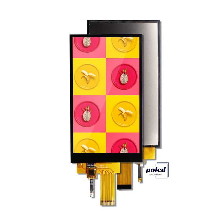Polcd 5.5 Inch Full Viewing Angle TFT Display 720x1280 Resolusi 350nit Tampilan Layar LCD Berkinerja Tinggi