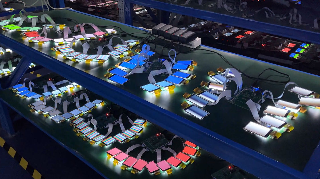 Layar Warna TFT Polcd 2.8 Inci Resolusi 240*320 Antarmuka SPI 14 pin 350nit Layar LCD