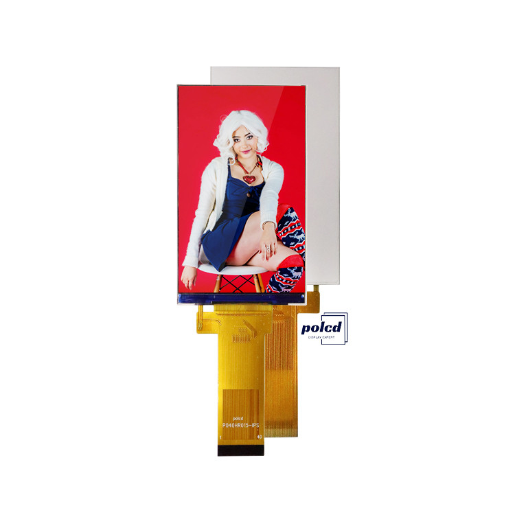 Polcd 4 inci LCD Screen 480*RGB*800 Vertikal Display -20~70 lebar Operating Temp Modul LCD industri