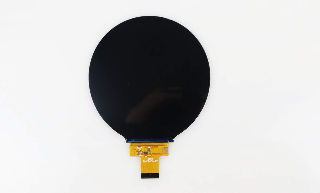 Polcd Ukuran Kecil Layar LCD Bulat 4 inci 720x720 piksel 4Line antarmuka MIPI Full Color Display