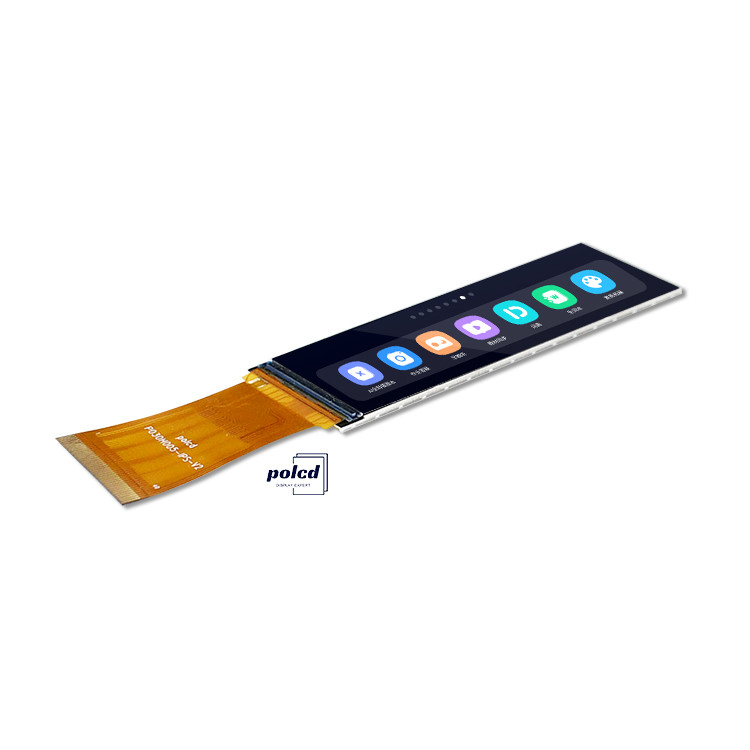 Polcd Layar TFT-LCD kecil 3,0 inci 268*800 RGB Interface Industrial IPS All View Angle Lcd Module