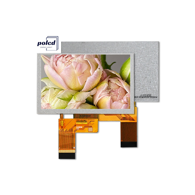 POLCD Custom 5 Inch LCD Modul RGB Antarmuka 800*480 ST7265 IPS Panel TFT LCD Display