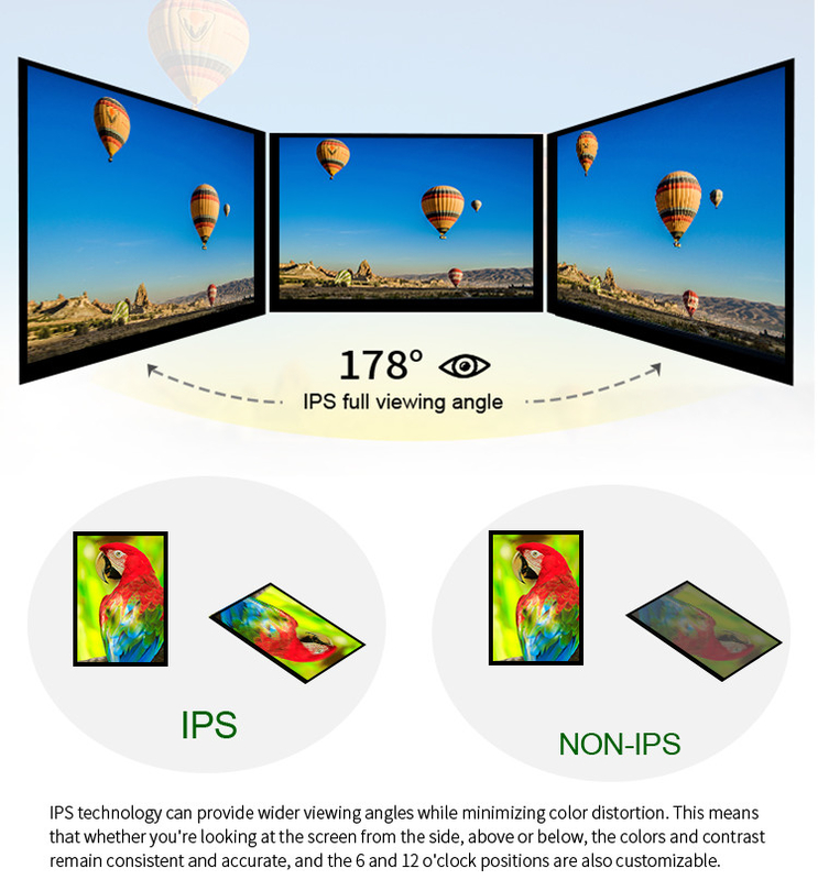 Polcd 2,8 inci 240x320 IPS TFT LCD Screen SPI JD9853 IC Semua sudut pandang bebas Panel Display Module